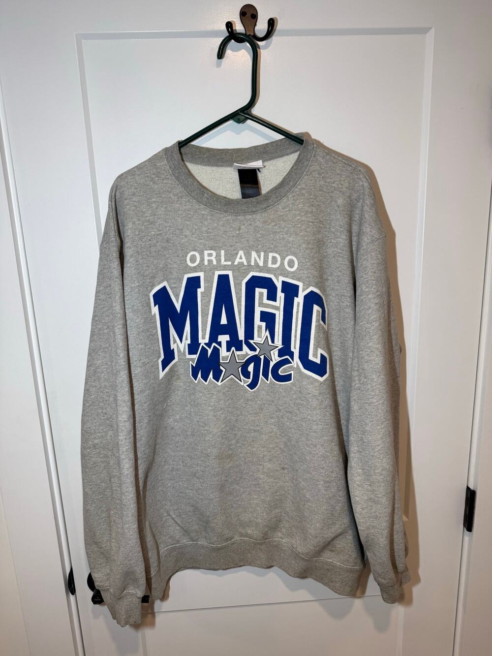 Mitchell & Ness Orlando Magic retro throwback crewneck sweatshirt. XXL, Athletic